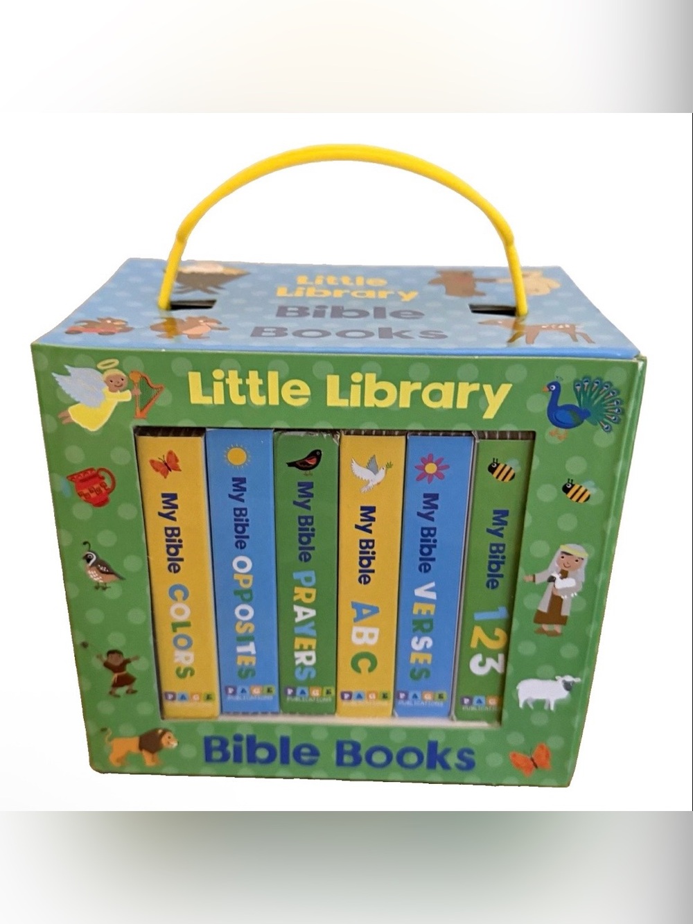 Little Library Kids Bible Books Set of 6  New in box